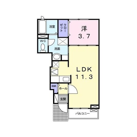 ミルトの物件間取画像